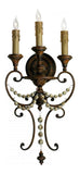 26.25in. Meriel Three Light Wall Sconce from the Lighting Collection - Style: 7314518