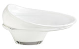 White / Clear 5.75in. Decorative Bowl - Style: 7315860