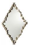 Silver 27 x 19.25 Moreau Specialty Iron Frame Mirror - Style: 7796240