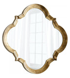 Bronze 59.5 x 59.4 Parnel Specialty Iron and Wood Mirror - Style: 7796256
