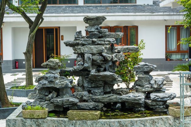 How can you use waterfall fountains at home?