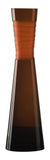 Orange 18.5in. Large Orange Chiseled Neck Vase - Style: 7313928