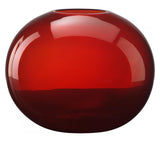 Red 9.75in. Large Red Pod Vase - Style: 7313944