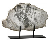 Oak 12.25in. Large Petrified Wood On Stand - Style: 7314388