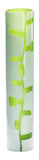 White / Green 19.75in. Large Danish Vase - Style: 7314756
