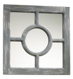 Distressed Gray Ashford Rectangular Mirror - Style: 7314774