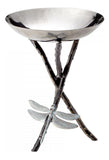 Silver / Bronze Dragonfly Decorative Tray - Style: 7315108