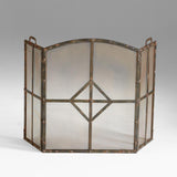 Raw Steel Lincoln Fire Screen - Style: 7315312