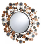 Raw Steel Lucca Rounded Mirror - Style: 7315522