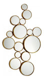 Gold 41in. Bubbles Mirror - Style: 7316488