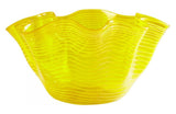 Yellow 20in. x 20in. Yellow Scallop Bowl - Style: 7316560