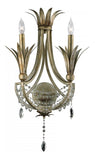 St. Regis Bronze 24in. Two Lamp Wall Sconce from the Luciana Collection - Style: 7317650