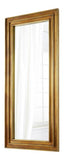 Brass 84 x 38 Turic Rectangular Wood Frame Mirror Made in India - Style: 7646060