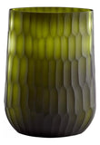 Green Reptilia 11.75 Inch Tall Glass Vase - Style: 7646668